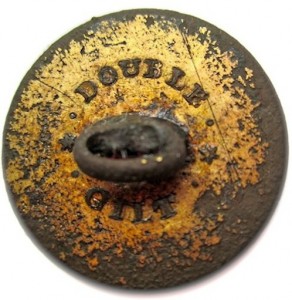 1800 Georgia Chatam Artillery Rattlesnake 21mm. Double Gilt Brass rj silverstein's georgewashingtoninauguralbuttons.com R