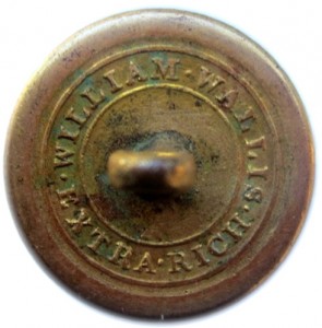 1820's Navy 23mm Gilded Brass 13 six pointed starsrj silverstein's georgewashingtoninauguralbuttons.com R-20