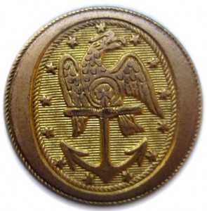 1830's Navy 23mm Gilded Brass rj silverstein's georgewashingtoninauguralbuttons.com R-23