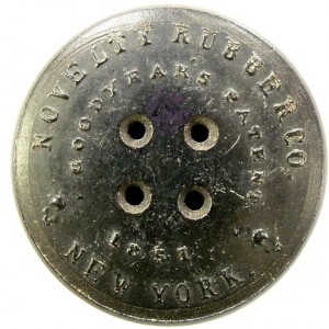 1851 Federal Navy 35mm Hard Rubber NA 137-Without Raised Rims RJ Silverstein's georgewashingtoninauguralbuttons.com R