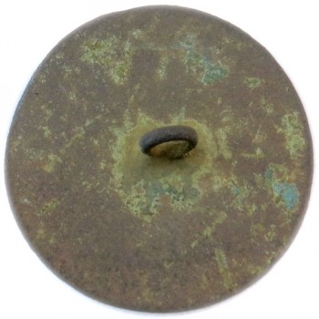 GWI 1-A 33.7mm Copper Orig Shank RJ Silverstein's georgewashingtoninauguralbuttons.com R