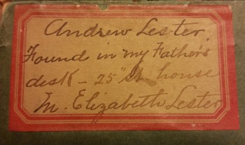 GWI 7-A 35MM ANDREW LESTER 1813-1889 O