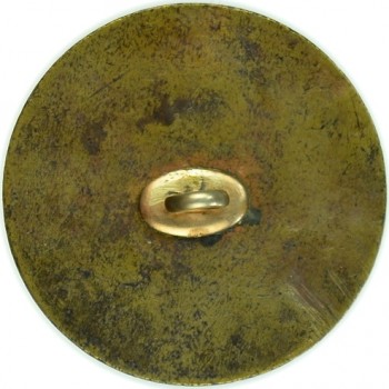 WI 1-A 34mm Brass Replaced Shank old politicals6-21-2012-$1,250 $1,540 rj silversteins georgewashingtoninauguralbuttons.com A-36 R