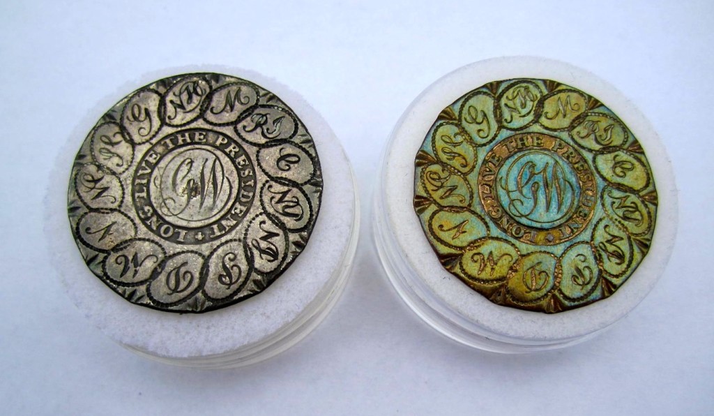 ZZ-WI 4-B 35mm Gilded Brass-Sheffield Silver RJ Silverstein Collection