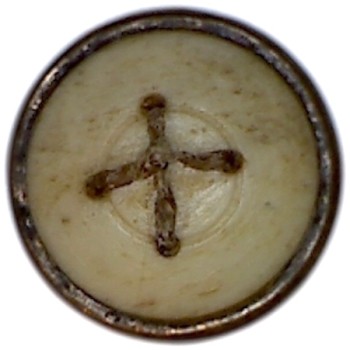 1776-1782 63rd Regt of Foot 17mm Cuff Silvered Bone Back RJ Silversteins georgewashingtoninauguralbuttons.com O