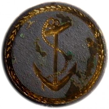 1787 CAPTAIN & COMMANDERS BUTTON GILT BRASS NORTH SHORE MASS. GEORGEWASHINGTONINAUGURALBUTTONS.COM O