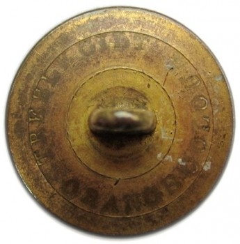1800-25 Massachusetts Militia 23mm Gilded Brass rj silverstein's georgewashingtoninauguralbuttons.com r