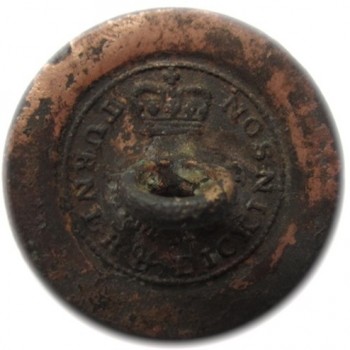 1807-25 Royal Navy Masters 22mm Brass shank slightly bent georgewashingtoninauguralbuttons.com r