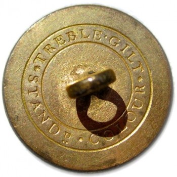 1830-40's New York State Militia 23mm Gilt Brass georgewashingtoninauguralbuttons.com R