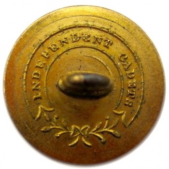 1830'S MASSACHUSETTS MILLITIA 22MM GILDED BRASS MS200A.1 RJ SILVERSTEINS GEORGEWASHINGTONINAUGURALBUTTONS.COM R