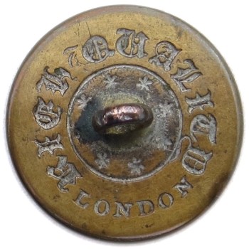 1830's Maine State Militia Northern Star 21.63mm. Gilt Brass ME100A.1 - ME 4 Georgewashingtoninauguralbuttons.com R