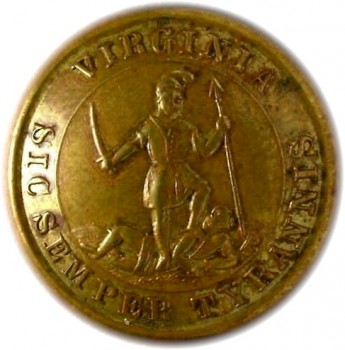 1830's Virginia 22.3mm Virginia campaign VA2B-VA105.B.1 georgewashingtoninauguralbuttons.com 0