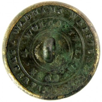 1838-46 Boston City Guard 22.5mm 3-piece officer gilded brass albert MS 56 georgewashingtoninauguralbuttons.com r
