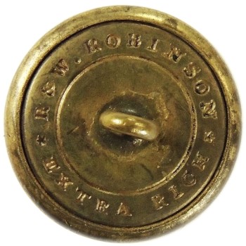 1840-55 Massachusetts Worcester City Guard 23mm Gilt Brass MS 284 A.1 MS 100 Georgewashingtoninauguralbuttons.com R