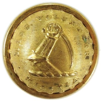 1840-Post Civil War Massachusetts Vol. Militia 22mm MS 210 d.1 MS 35 RJ Silversteins goergewashingtoninauguralbuttons.com O