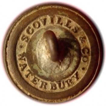 1847-48 Volitgeurs 20mm Gilded Brass georgewashingtoninauguralbuttons.com r