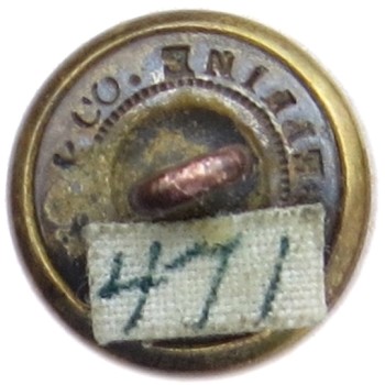 1850-60's Massachusetts National Lancers 15.32m Gilt brass MS 260As.1 - MS 74 georgewashingtoninauguralbuttons.com R