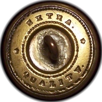 1850-61 Pennsylvania Militia PA 203 B.4 23mm PA 18B Gilt Brass Georgewashingtoninauguralbuttons.com O