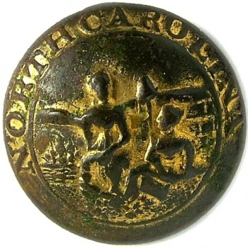 1860-65 North Carolina 22.5 Plain Chanel without Star Georgewashingtoninauguralbuttons.com O
