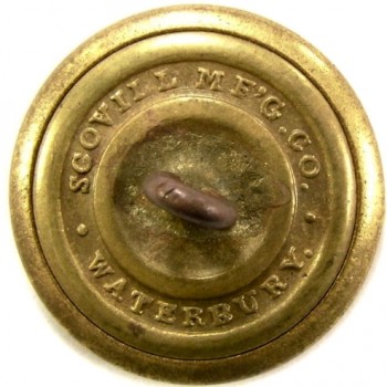 1860 NEW HAMPSHIRE 23mm Gilt Brass 2-Part NH 200 rj silverstein georgewashingtoninauguralbuttons.com r