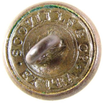 1860 Rhode Island State Militia 14.6mm Gilt Brass TICE's RI203As.1 RI 8 RJ Silversteins georgewashingtoninauguralbuttons.com R