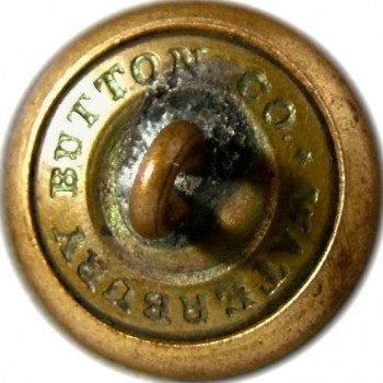 1860's Federal Engineers 23.1mm Gilt Brass Albert EG6 Tice EG215G.UNLISTED RJ Silversteins georgewashingtoninauguralbuttons.com R
