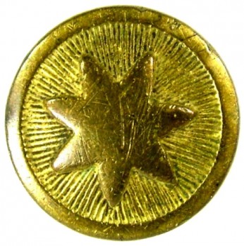 CONFEDERATE CHEROKEE ROSE NORTH CAROLINA AMERICAN INDIAN TROOPS IN THE CIVIL WAR 1830'S OR 1840'S 22MM GILDED BRASS GEORGEWASHINGTONINAUGURALBUTTONS.COM O