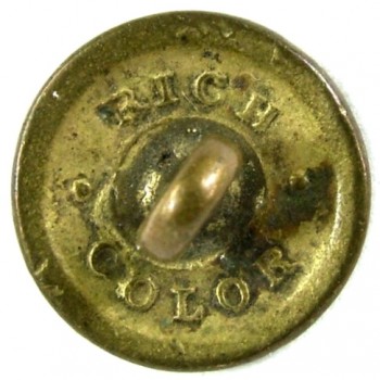 CONFEDERATE CHEROKEE ROSE NORTH CAROLINA AMERICAN INDIAN TROOPS IN THE CIVIL WAR 1830'S OR 1840'S 22MM GILDED BRASS GEORGEWASHINGTONINAUGURALBUTTONS.COM R