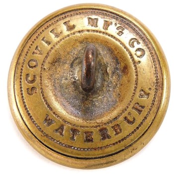 Conn Hartford City Guard Staff Officer 22mm Gilt CT 23 CT256A.4 Georgewashingtoninauguralbuttons.com R