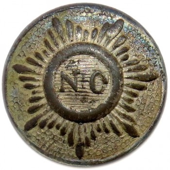 NORTH CAROLINA MILITIA 1863-64 RJ SILVERSTEIN'S GEORGEWASHINGTONINAUGURALBUTTONS.COM O