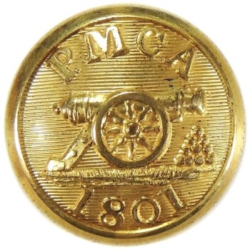Rhode Island Providence Marine Corps 22mm Gilt Brass RI 29 RI 236 georgewashingtoninauguralbuttons.com O