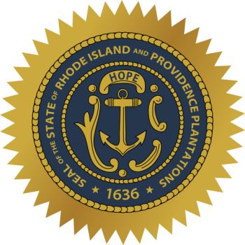 Seal of the State of Rhode Island and Providence Plantations