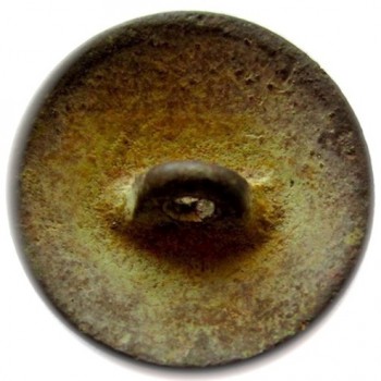 TEXAS CONFEDERATE 5 POINTED LONE STAR WITH CS DESIGN 22MM CAST BRASS MADE BY T.E. MILLER OF HUSTON EXCAV. IN GULF COAST NEAR HOUSTON ORIG SHANK TICE's TX256A 3-31-12 R