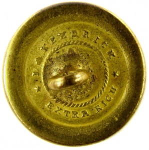 1820-30's Navy 22.6mm Gilded Brass NA 86-A.2 RJ Silverstein's georgewashingtoninauguralbuttons.com O