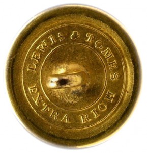 1820-30's Navy 22.6mm Gilded Brass NA 86-A.3 RJ Silverstein's georgewashingtoninauguralbuttons.com R