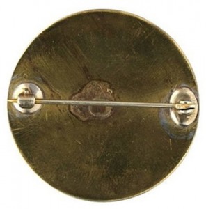 WI 4-A 34.5MM BRASS PIN BACK REPLACEMENT A-37R