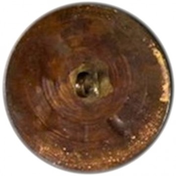 WI 1-B 34mm knob tail Lathe Turned Button rj Silverstein's georgewashingtoninauguralbuttons.com C-2R