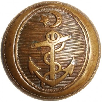 1820's Texas Navy 23mm Brass Scarce Unlisted RJ Silverstein's georgewashingtoninauguralbuttons.com T-51