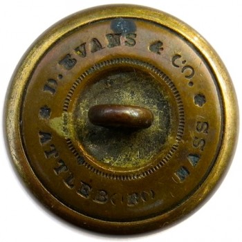 1845-59 Massachusetts Boston City Guard 22.94mm Brass Albert's MS 57 : Tice's MS 232 A.2 RJ Silversteins georgewashingtoninauguralbuttons.com R