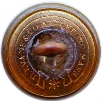 1850's Federal Ordnance Dept 23mm Gilded BrassGeorgewashingtoninauguralbuttons.com R