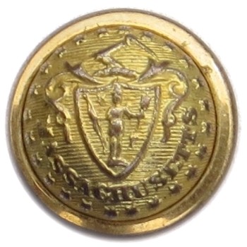 1860's-Post Massachusetts Militia Independent Corps of Cadets 23.23mm Gilt Brass Tice MS 202Cs.1 : Albert MS 30 Georgewashingtoninauguralbuttons.com O