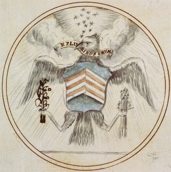 Thompsons Drawing of the Great Seal