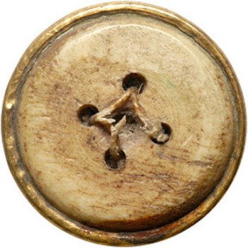 1780 French Regimental uniform button non dug 26mmRJ Silverstein's georgewashingtoninauguralbuttons.com r