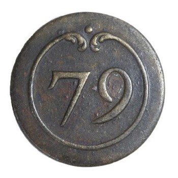 77th French Regiment Pre-1776 don T