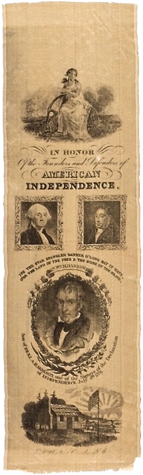 Details about  / 1840 newspaper with WHIG PARTY Ad WILLIAM HENRY HARRISON for PRESIDENT of the US